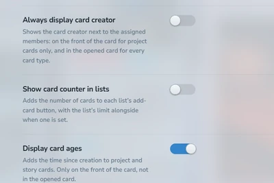 What a Card Shows